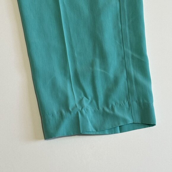 NWT 2 Piece Pant Suit Set Blouse Ribbed Dress Shirt Top Outfit USA Medium - Picture 11 of 15